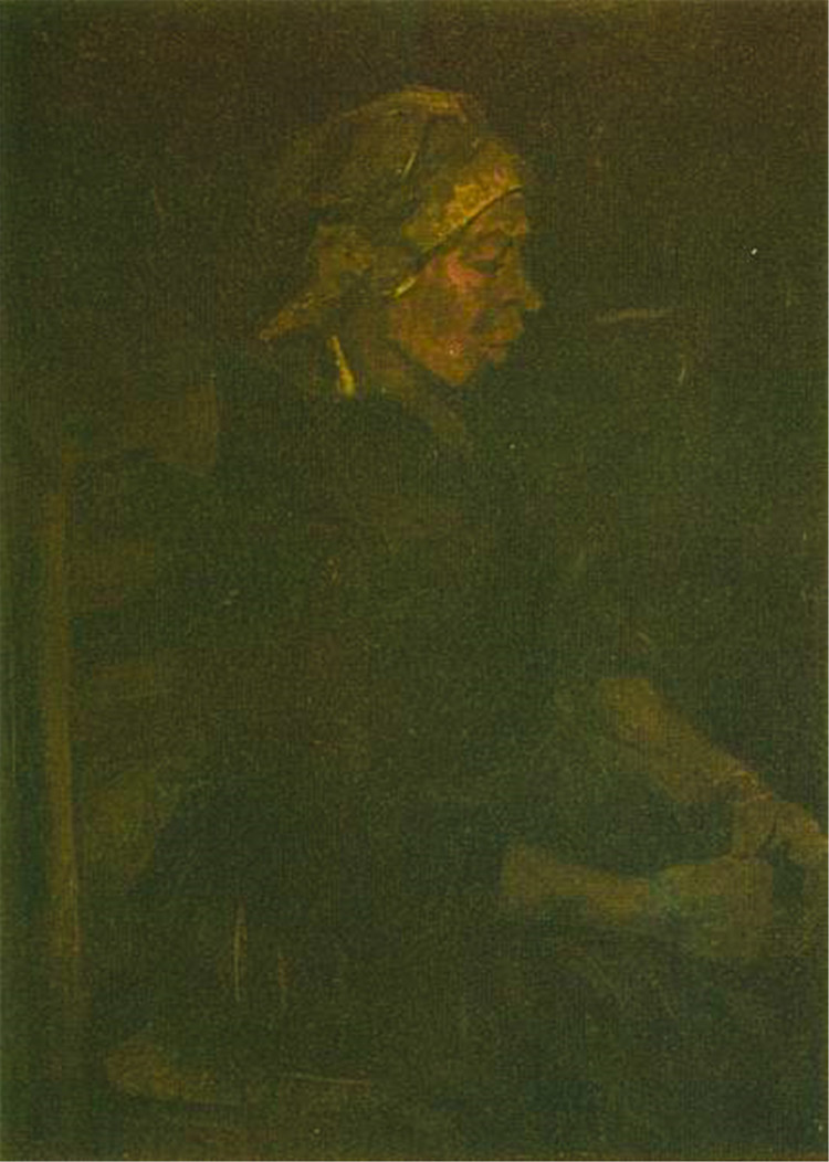 Peasant Woman, Seated, With White Cap